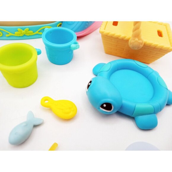 Littlest Pet Shop Accessories Lot With Skateboard Sandbox Toys Basket Buckets - Picture 7 of 16